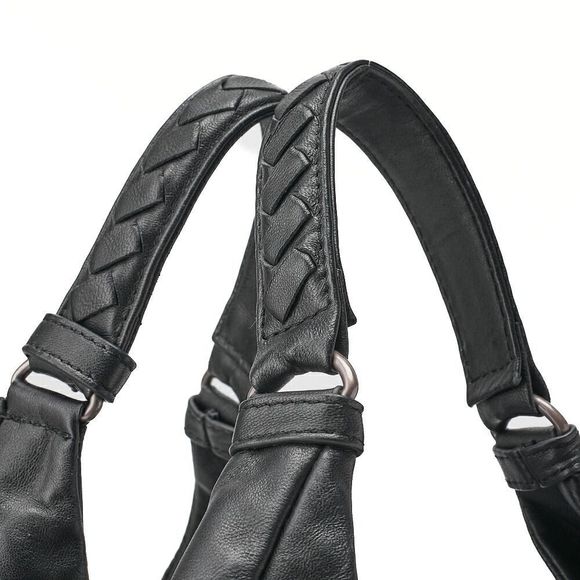 Bottega Veneta Tote Bag Intrecciato Lambskin Black Ladies Bag Brand [shipping - Picture 7 of 10